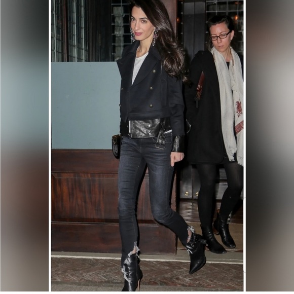 R13 Kate Skinny Angled Hem Jeans Size 27 - Picture 14 of 14